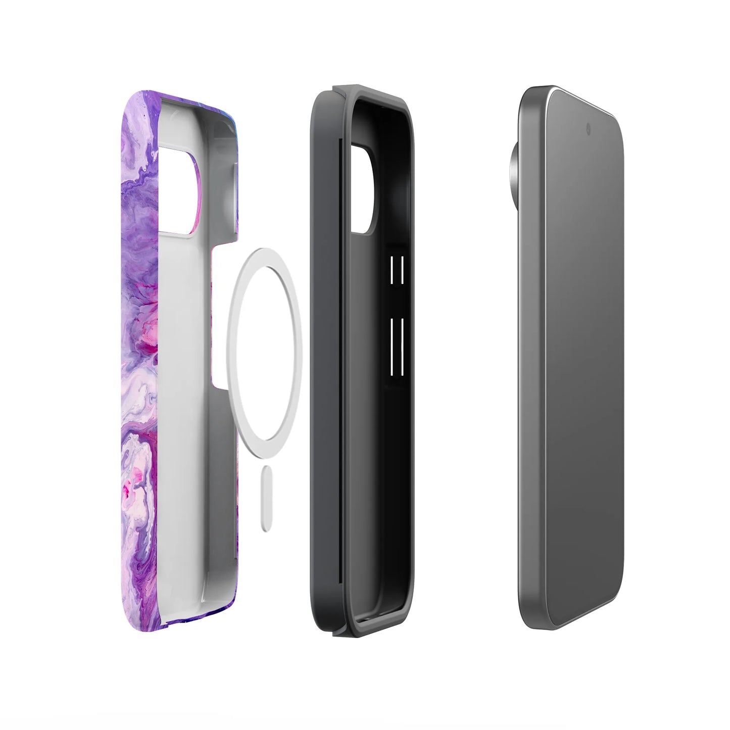 Tie Dying Over You | Purple Marble Google Pixel Case