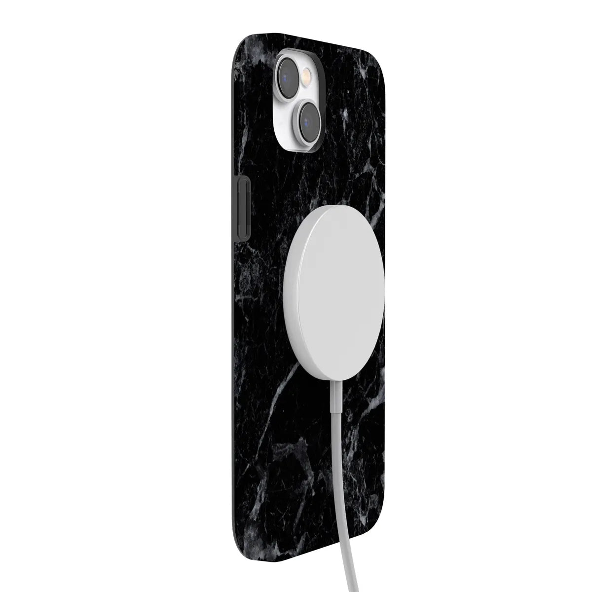 Black Pearl | Classic Black Marble Case iPhone Case get.casely