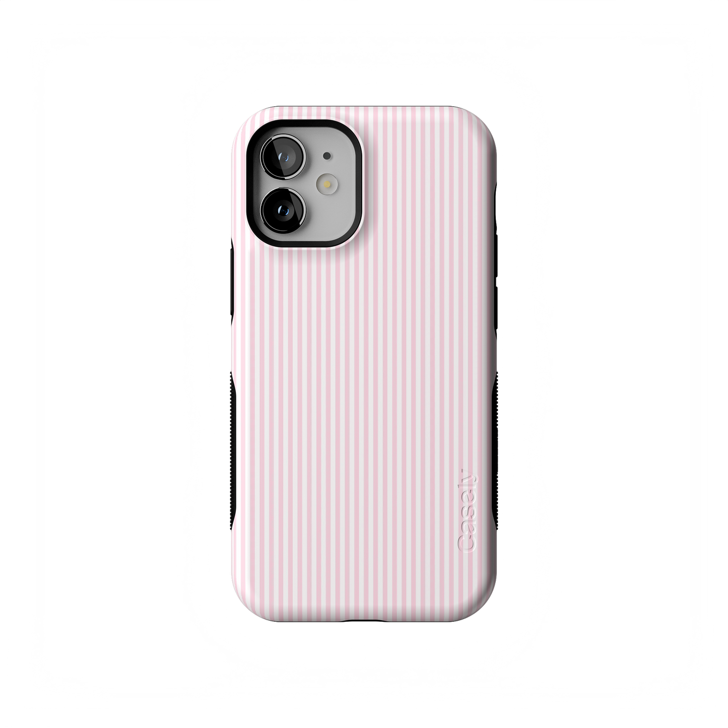 Stripes and the City | Light Pink Pinstripe Case