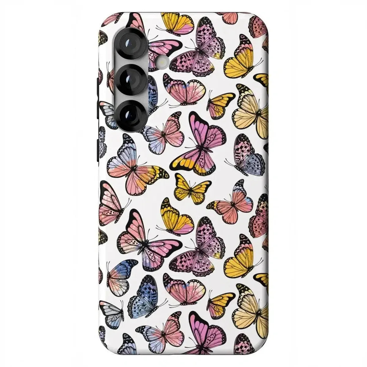 Free Spirit | Rainbow Butterfly Samsung Case Samsung Case get.casely Essential + MagSafe® Galaxy S25 Plus