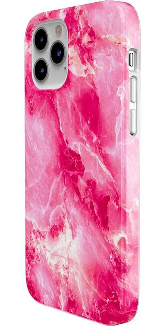 Pretty in Pink | Hot Pink Marble Case iPhone Case get.casely