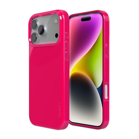 Think Pink | Solid Neon Pink Case iPhone Case get.casely