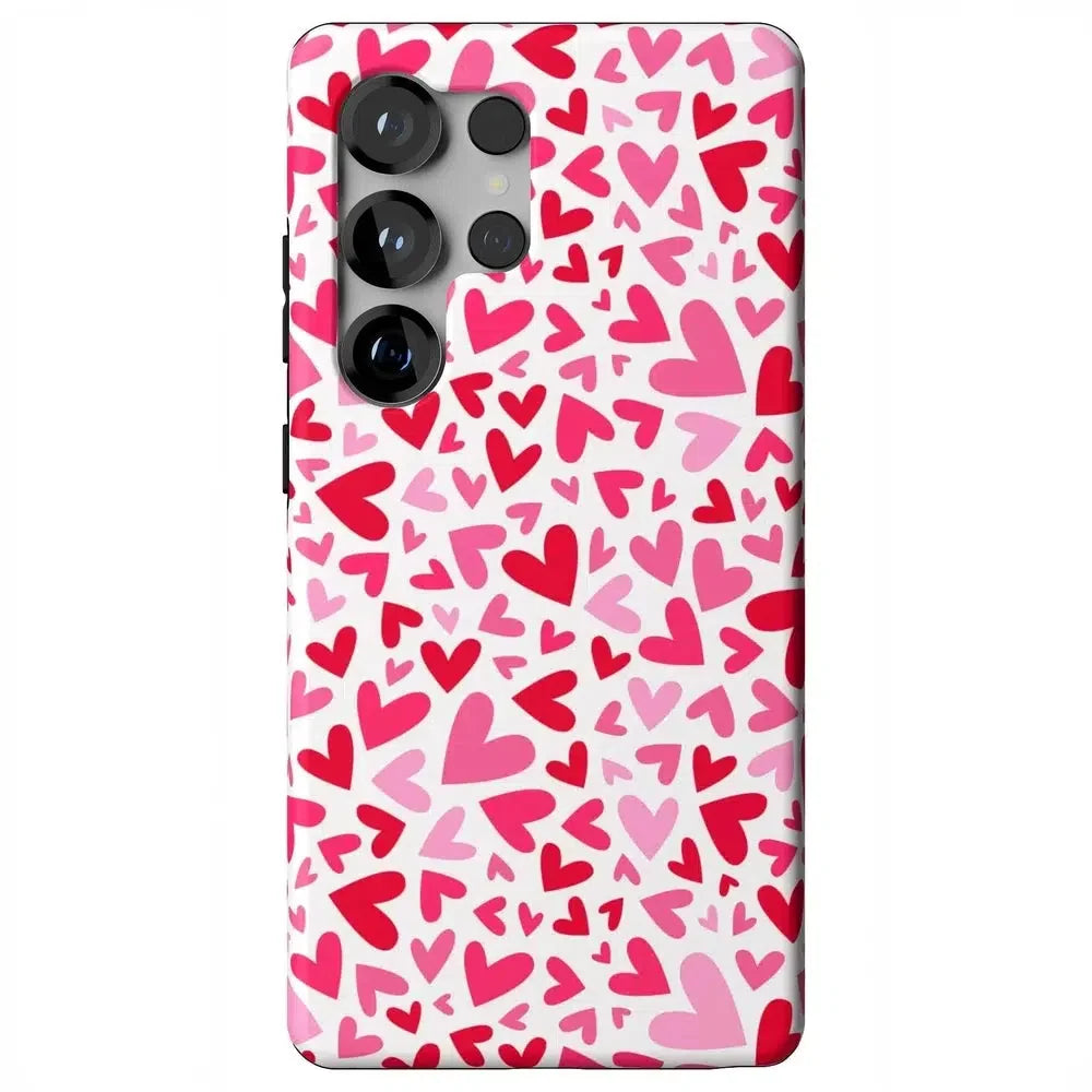 XOXO | Candy Hearts Samsung Case Samsung Case Casetry Essential + MagSafe® Galaxy S25 Ultra