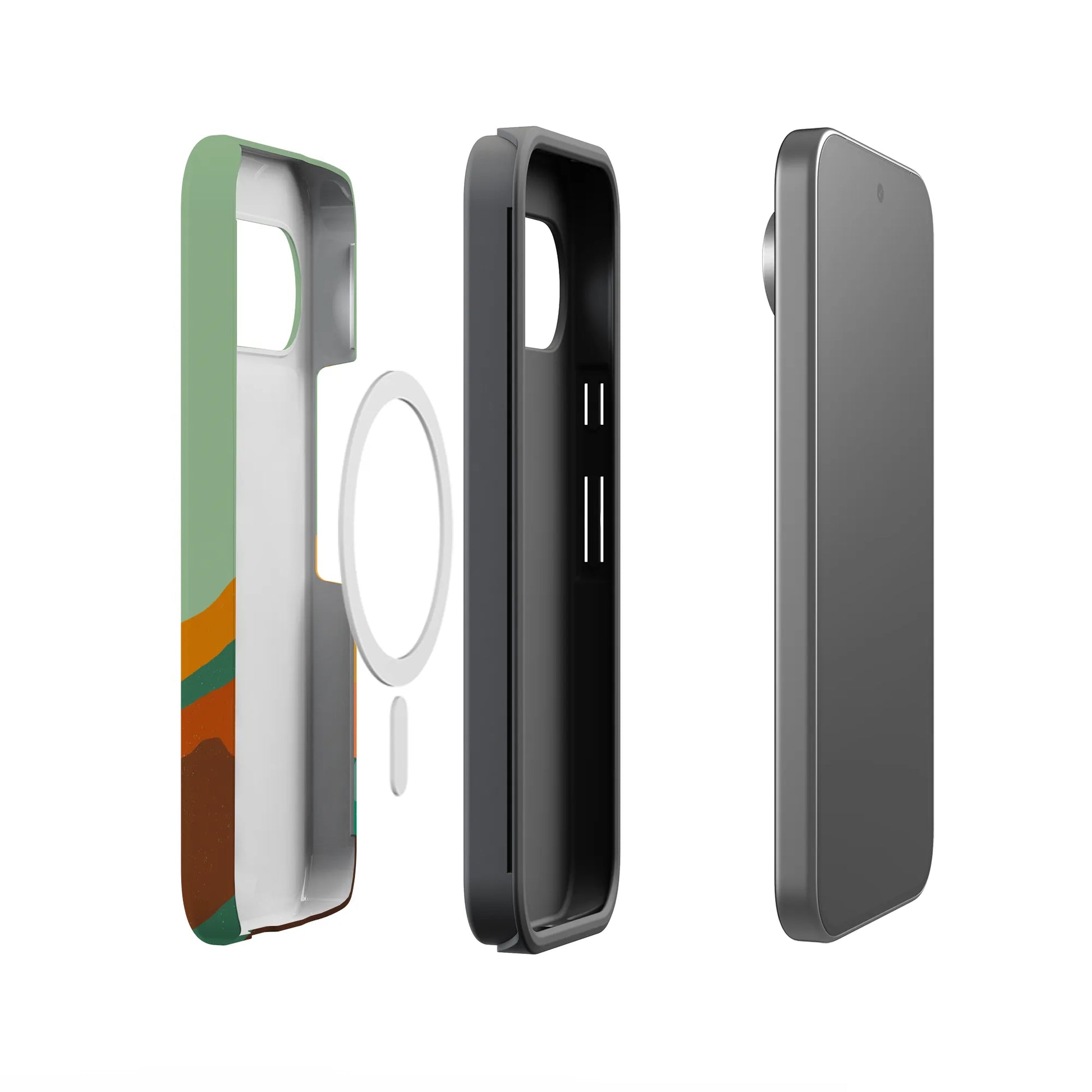 Endless Peaks | Colorblock Mountain Google Pixel Case