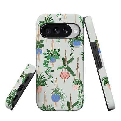Hanging Around | Potted Plants Floral Google Pixel Case
