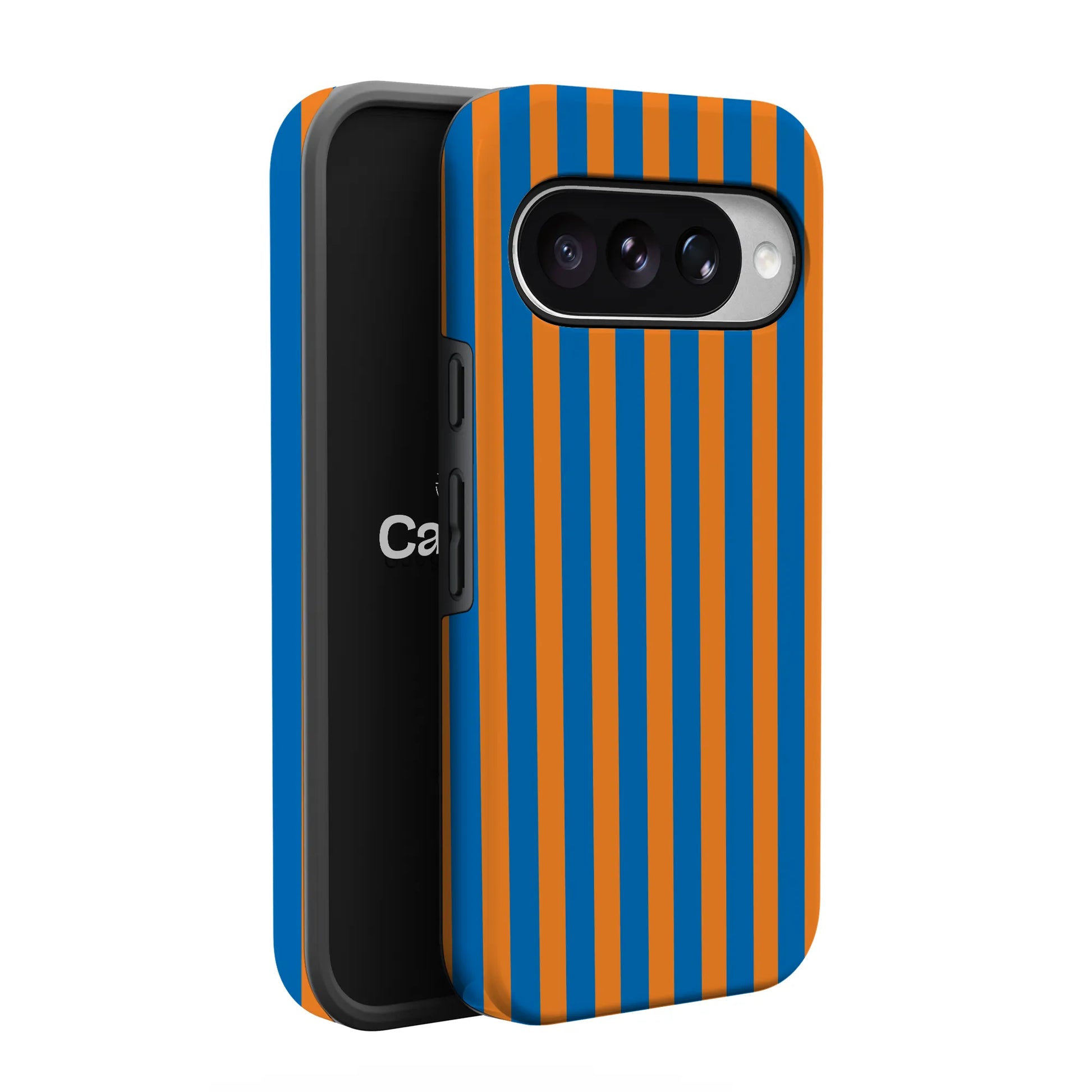 Go New York | Blue & Orange Stripes Case