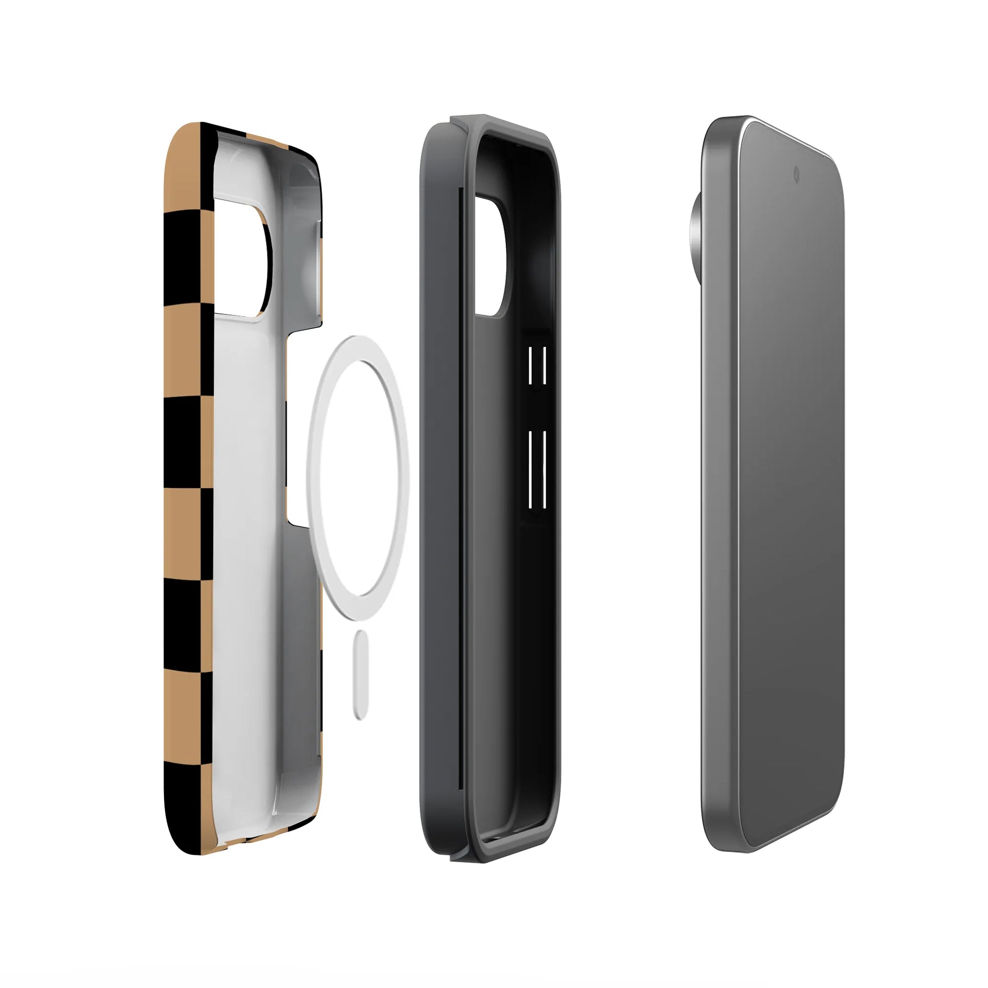 Fit Check | Black & Brown Checkerboard Case