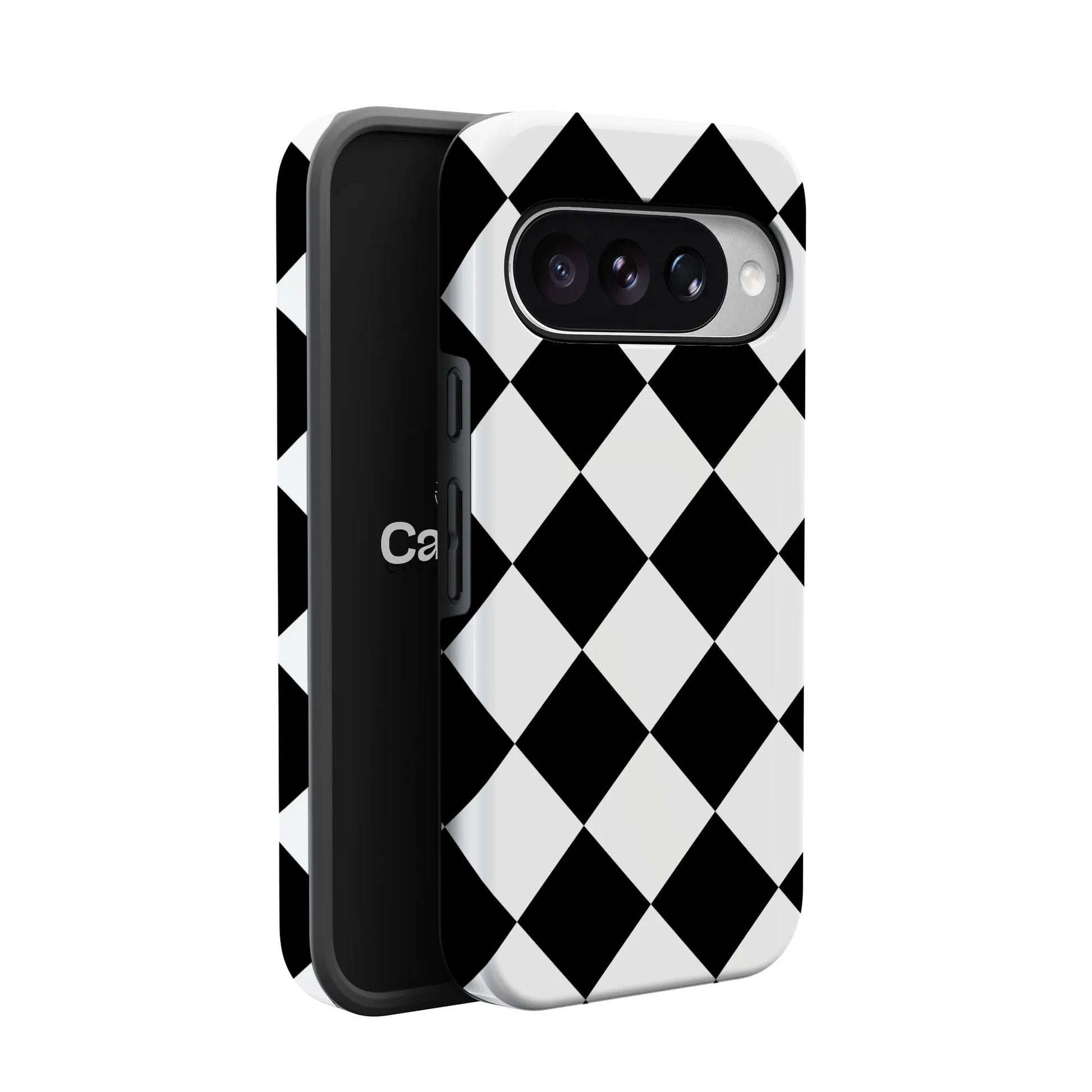 Black Checkerboard | High Contrast Design Case