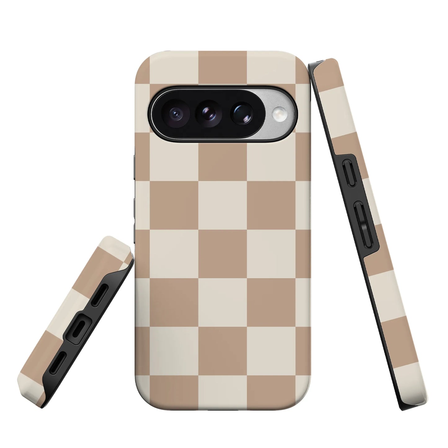 Fit Check | Neutral Checkerboard Google Pixel Case