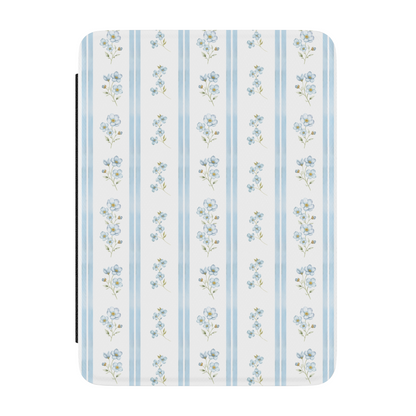 Cottage Stripe | Blue Floral Kindle Case