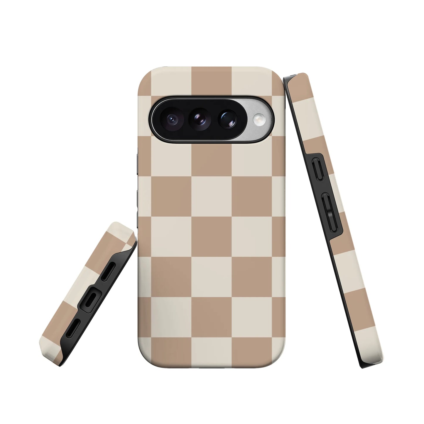 Fit Check | Neutral Checkerboard Google Pixel Case