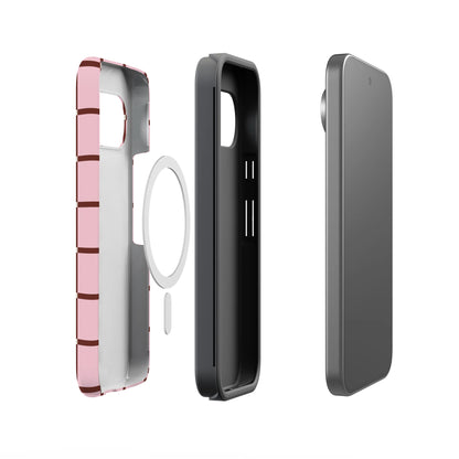 Uptown Gridlock | Pink Checkerboard Case