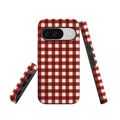 Checked Twice | Red Plaid Case
