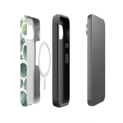 Leaf Me Alone | Green Floral Print Google Pixel Case