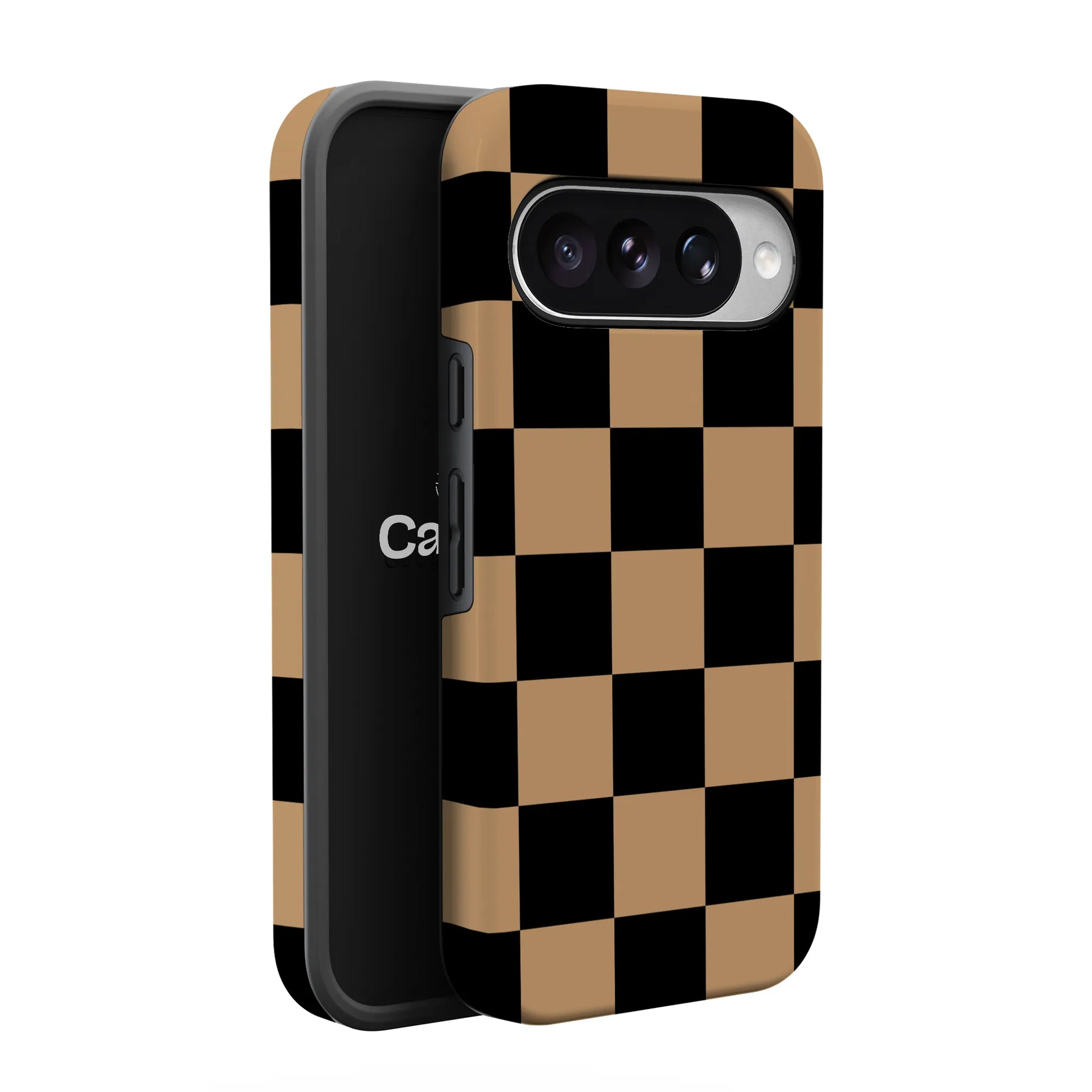 Fit Check | Black & Brown Checkerboard Case