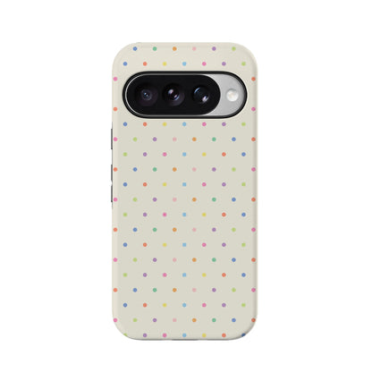 On the Dot | Rainbow Polka Dot Case