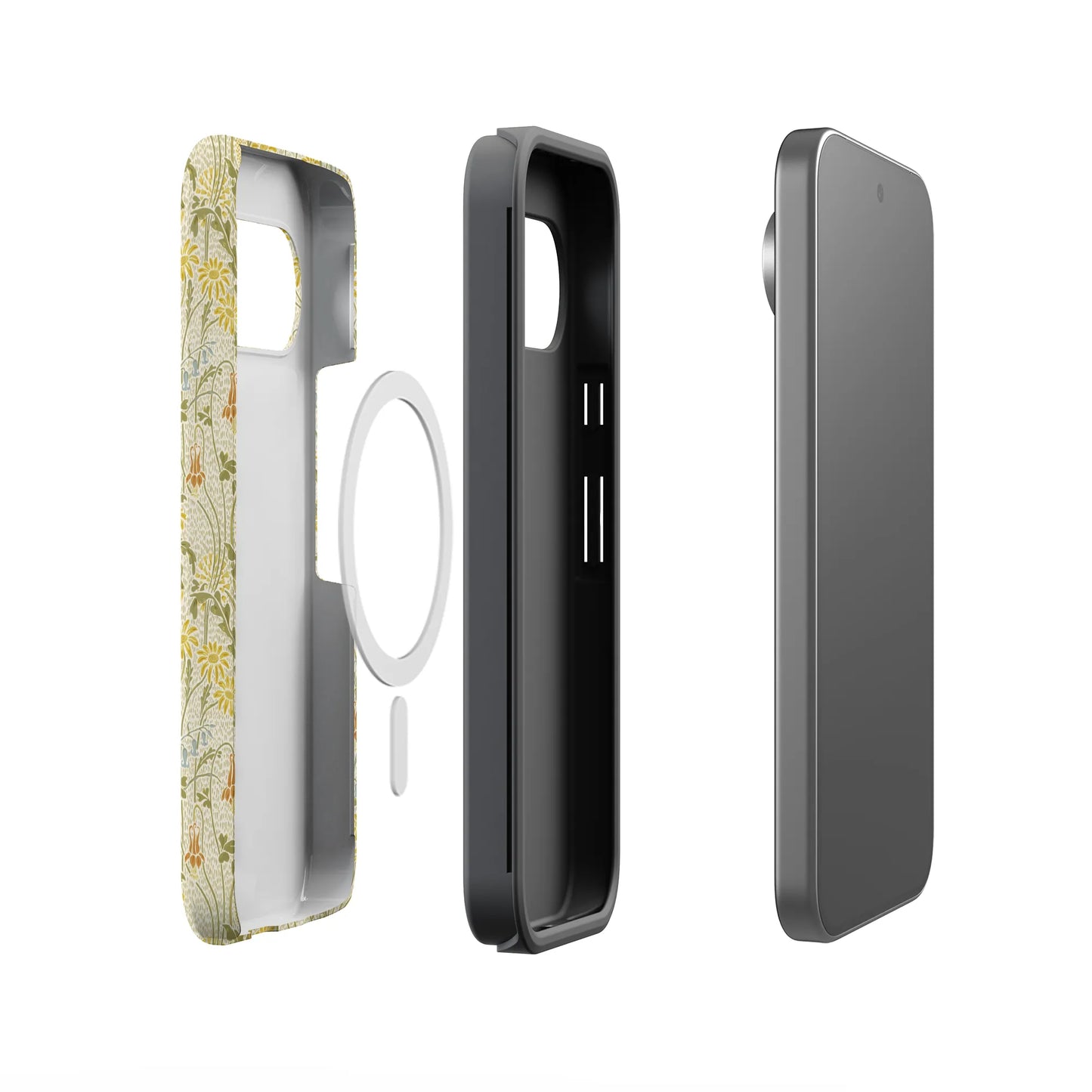 Boho Blooms | Golden Floral Case