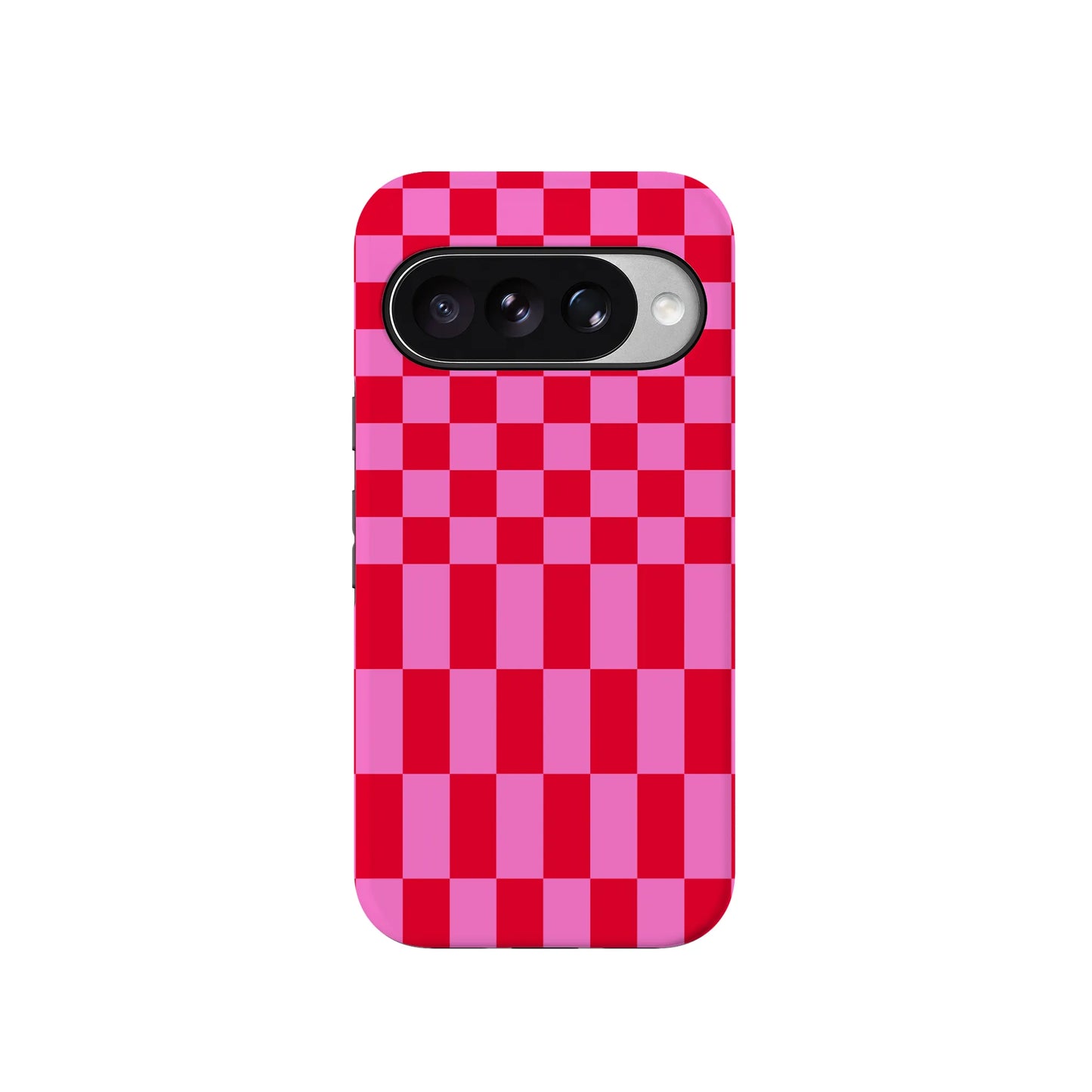 Vibe Check | Pink Checkerboard Case