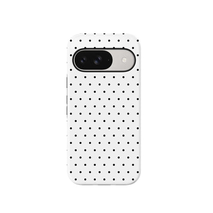 On the Dot | Black Polka Dot Case