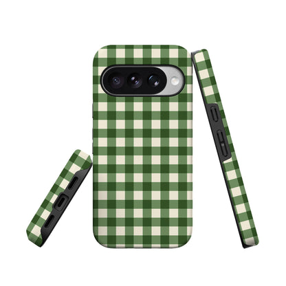 Checked Twice | Green Plaid Case