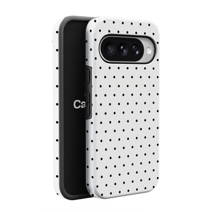 On the Dot | Black Polka Dot Case