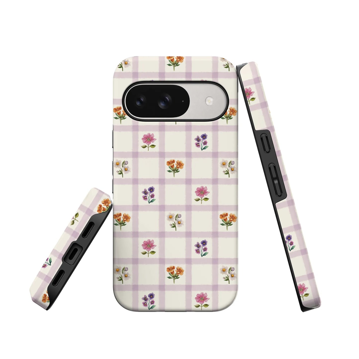 Meadow Check | Floral Gingham Case