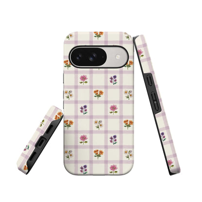 Meadow Check | Floral Gingham Case