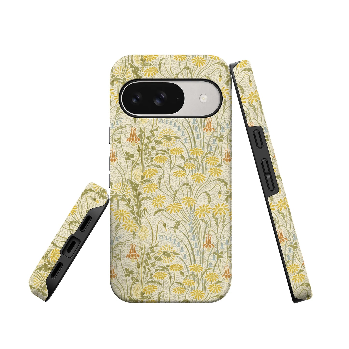 Boho Blooms | Golden Floral Case