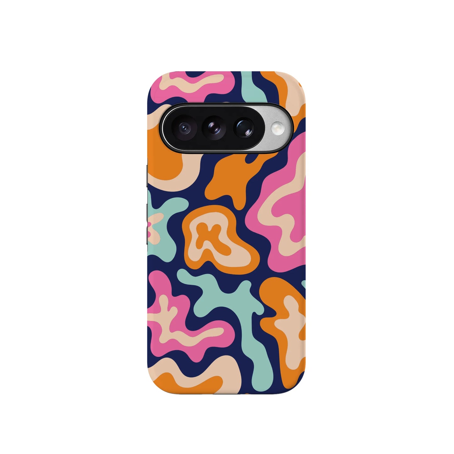 Midnight Color Splash | Abstract Retro Google Pixel Case
