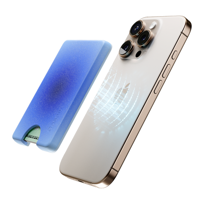 Cobalt Clarity | Blue Aura MagWallet