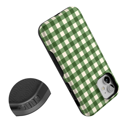 Checked Twice | Green Plaid Case