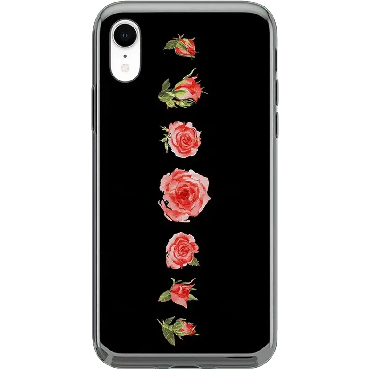 Accept the Rose | Blooming Red Rose Floral Case iPhone Case get.casely Classic iPhone XR
