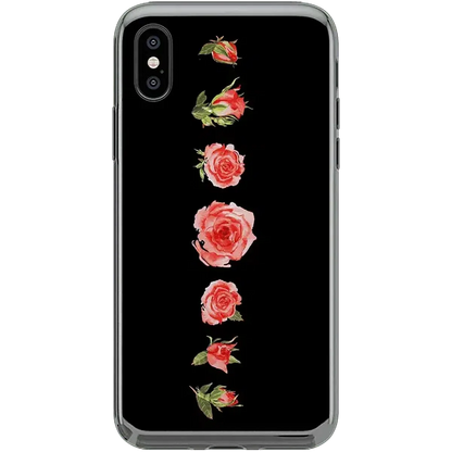 Accept the Rose | Blooming Red Rose Floral Case iPhone Case get.casely Classic iPhone X / XS