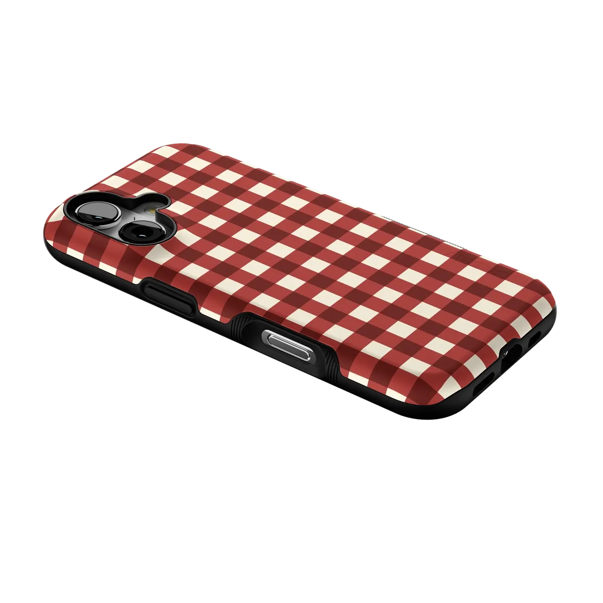 Checked Twice | Red Plaid Case