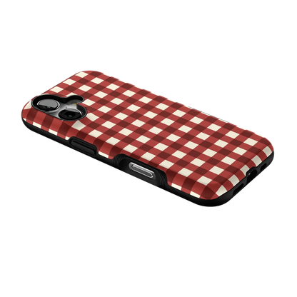 Checked Twice | Red Plaid Case