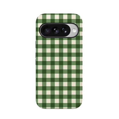 Checked Twice | Green Plaid Case