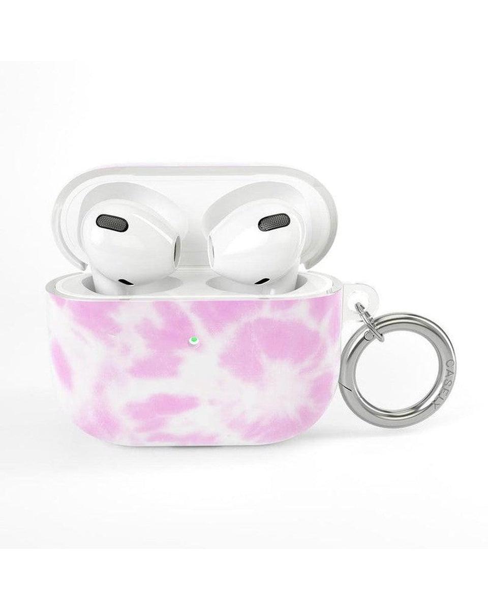 AirPods 3 Case SHOPSTORM_HIDDEN_PRODUCT Casely Club Down for Whatever | Light Pink Tie Dye AirPods 3 Case