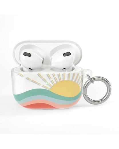 AirPods 3 Case SHOPSTORM_HIDDEN_PRODUCT Casely Club Here Comes the Sun | Colorblock Sunset AirPods 3 Case