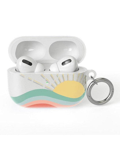 AirPods Pro 2 Case SHOPSTORM_HIDDEN_PRODUCT Casely Club Here Comes the Sun | Colorblock Sunset AirPods Pro 2 Case