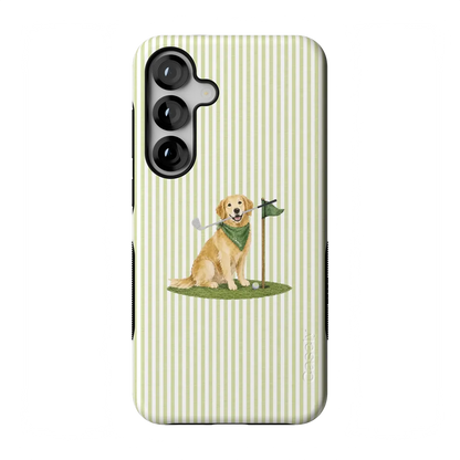 Golden on the Green | Clubhouse Case - Galaxy S25 Plus