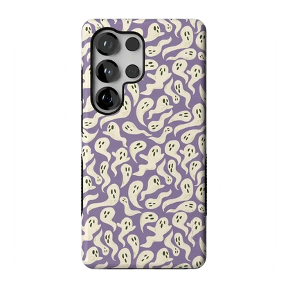 All Boo'd Up | Purple Ghost Case Phone Case get.casely Bold Flex + MagSafe® Galaxy S26 Ultra