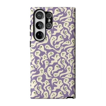 All Boo'd Up | Purple Ghost Case Phone Case get.casely Essential Galaxy S23 Ultra