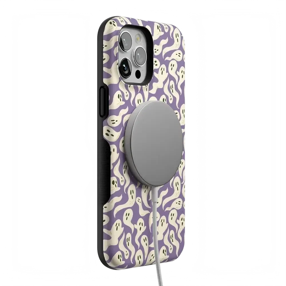 All Boo'd Up | Purple Ghost Case Phone Case get.casely