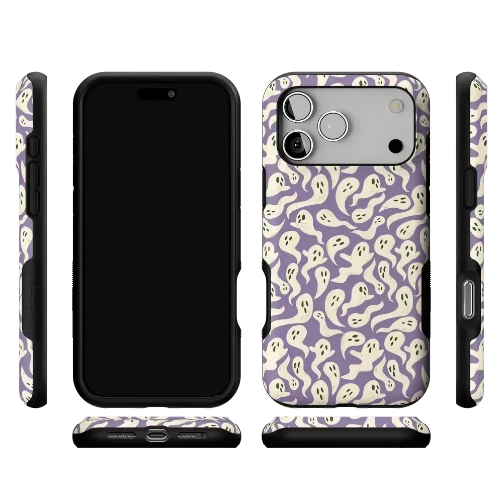 All Boo'd Up | Purple Ghost Case Phone Case get.casely