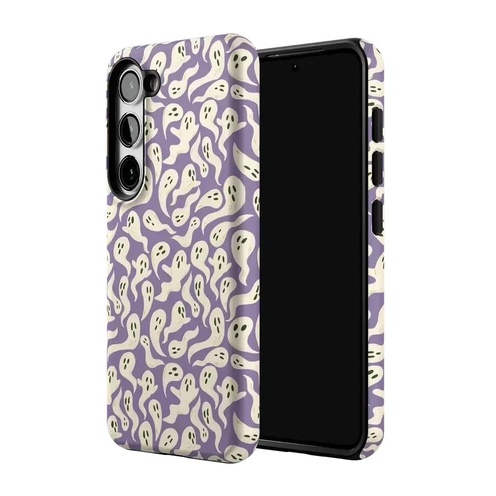 All Boo'd Up | Purple Ghost Case Phone Case get.casely