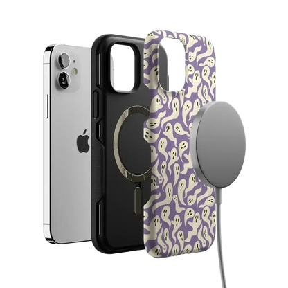 All Boo'd Up | Purple Ghost Case Phone Case get.casely