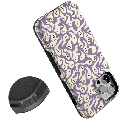 All Boo'd Up | Purple Ghost Case Phone Case get.casely