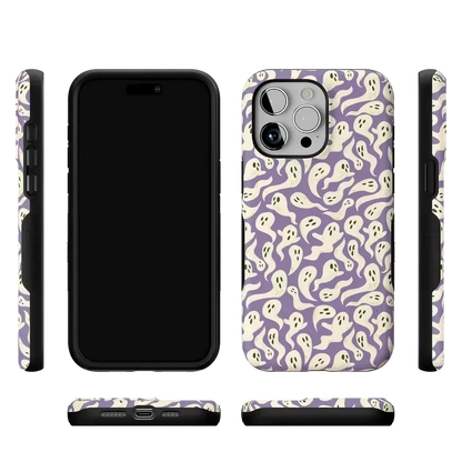 All Boo'd Up | Purple Ghost Case Phone Case get.casely