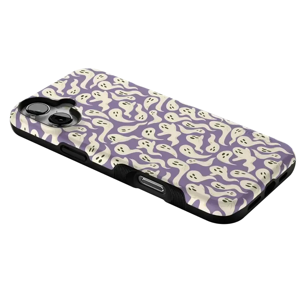 All Boo'd Up | Purple Ghost Case Phone Case get.casely