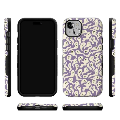 All Boo'd Up | Purple Ghost Case Phone Case get.casely